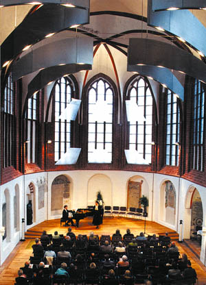 Im Musikforum Musikforum Katharinenkirche innen.