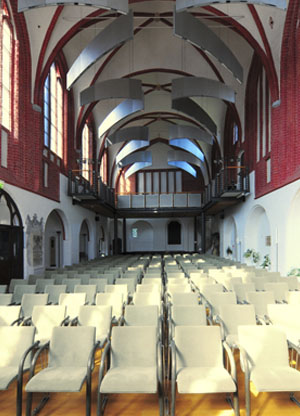 Im Musikforum Musikforum Katharinenkirche innen.