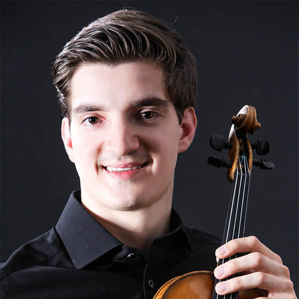 Der Violinist Robert Einenkel aus Hannover